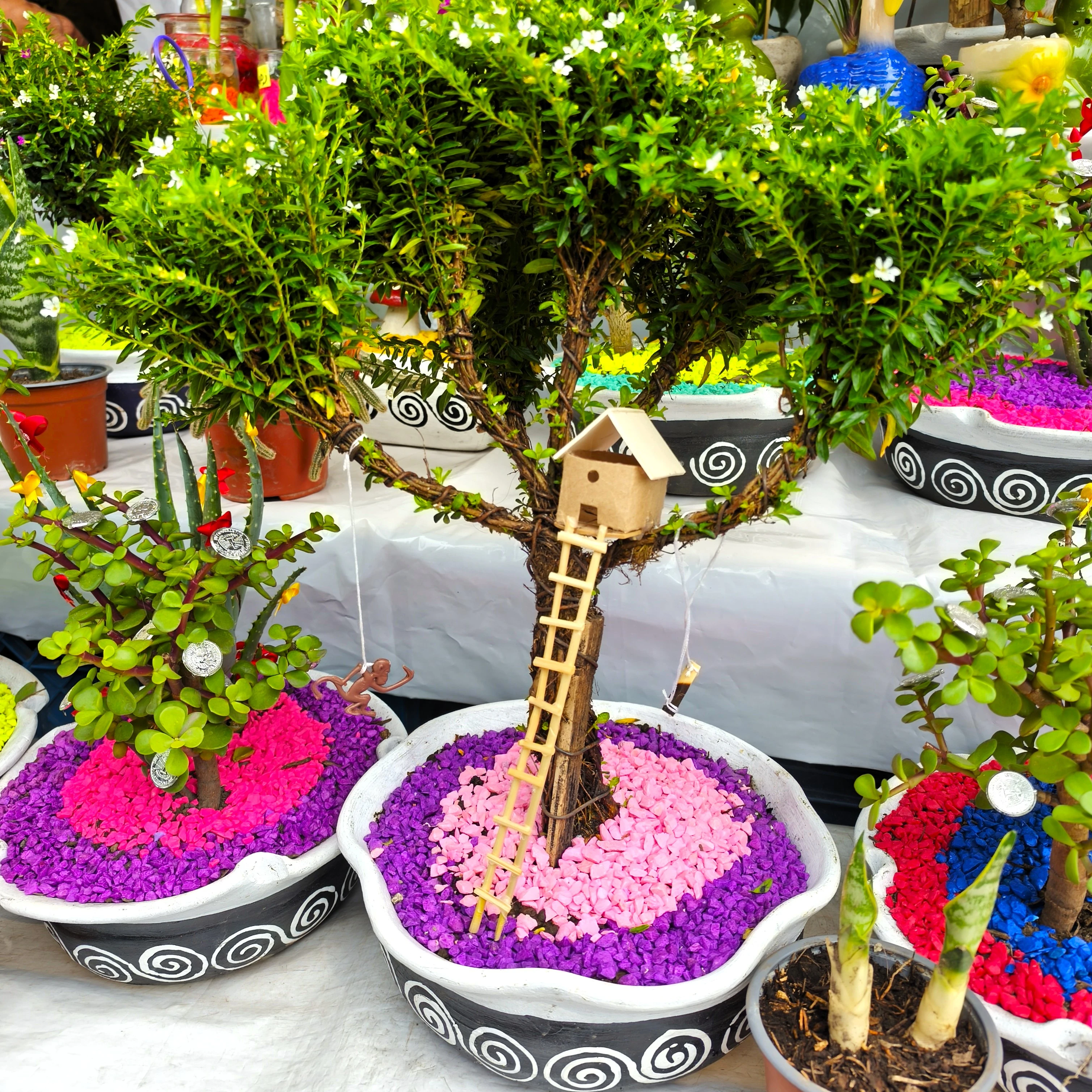 Centros de Mesa disponibles en Exposición Permanente Madreselva