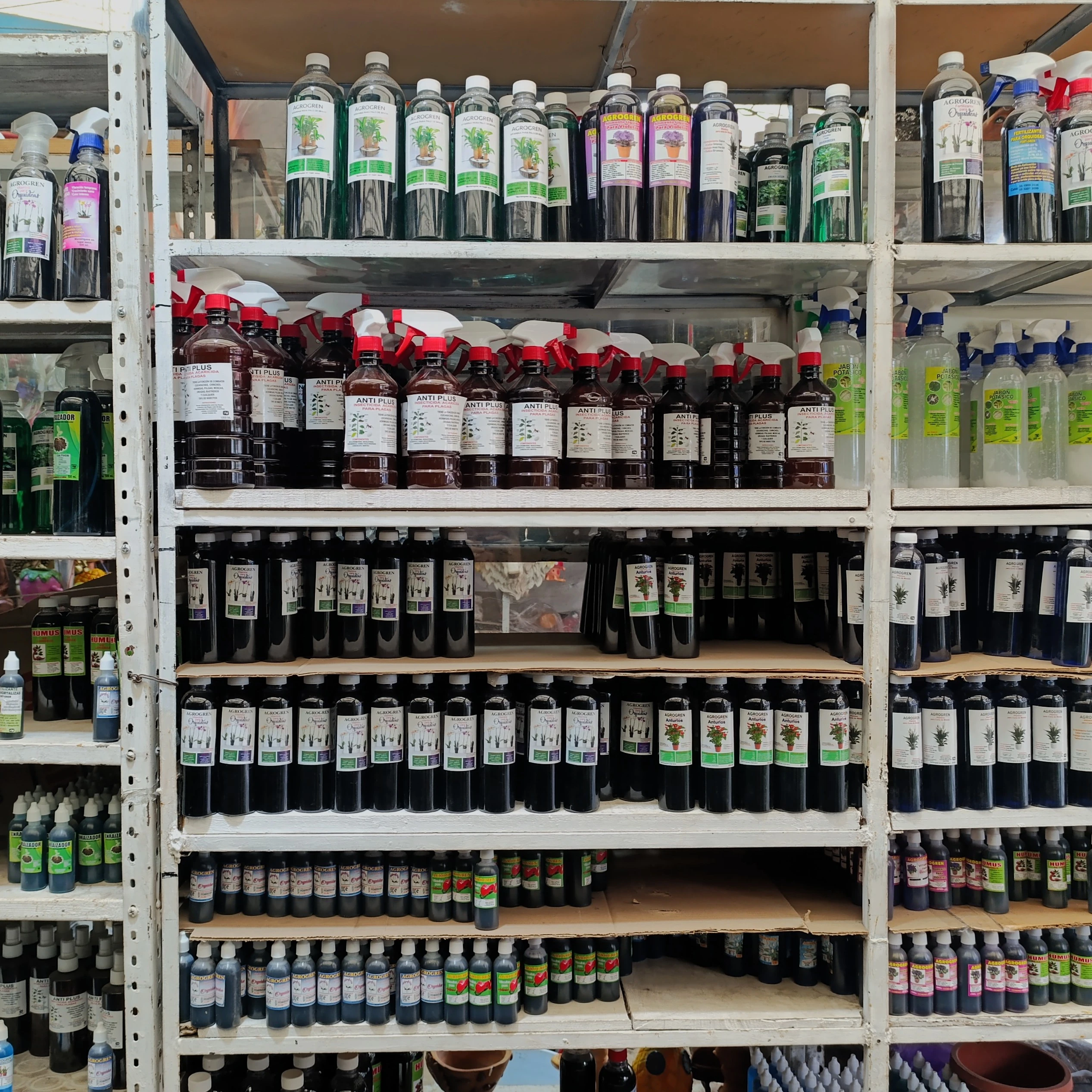 Fertilizantes disponibles en Exposición Permanente Madreselva